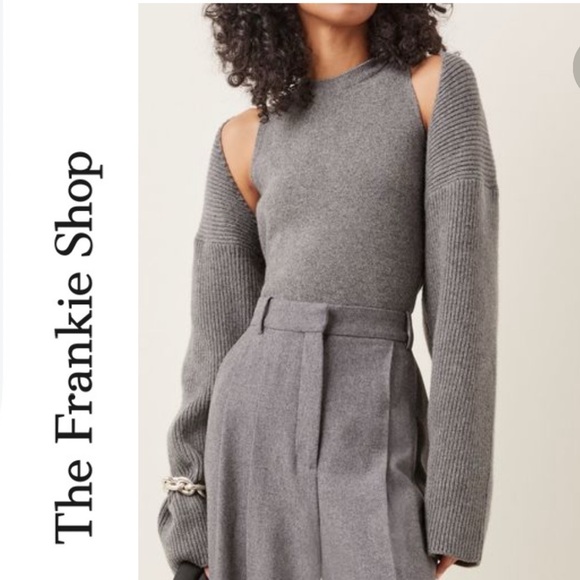 The Frankie Shop Sweaters - Frankie Shop Shrug Cardigan Bolero Sweater